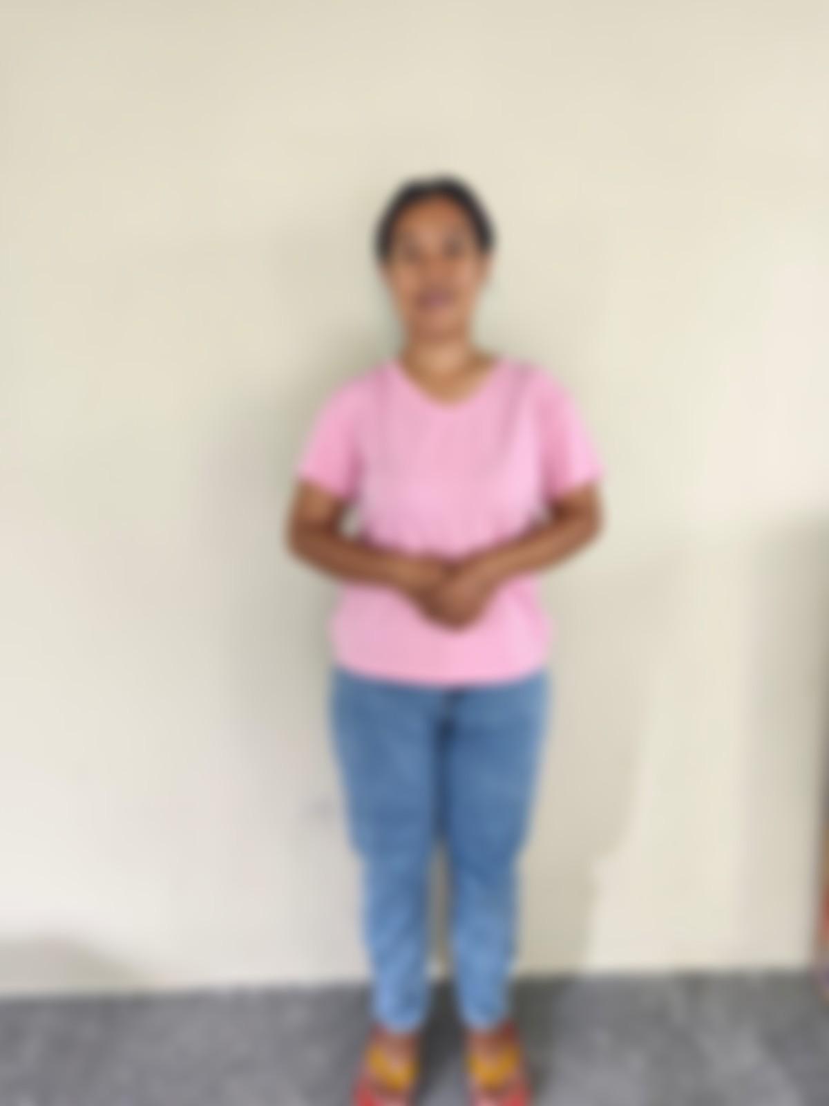 Ex-Singapore Myanmarese helper biodata photo